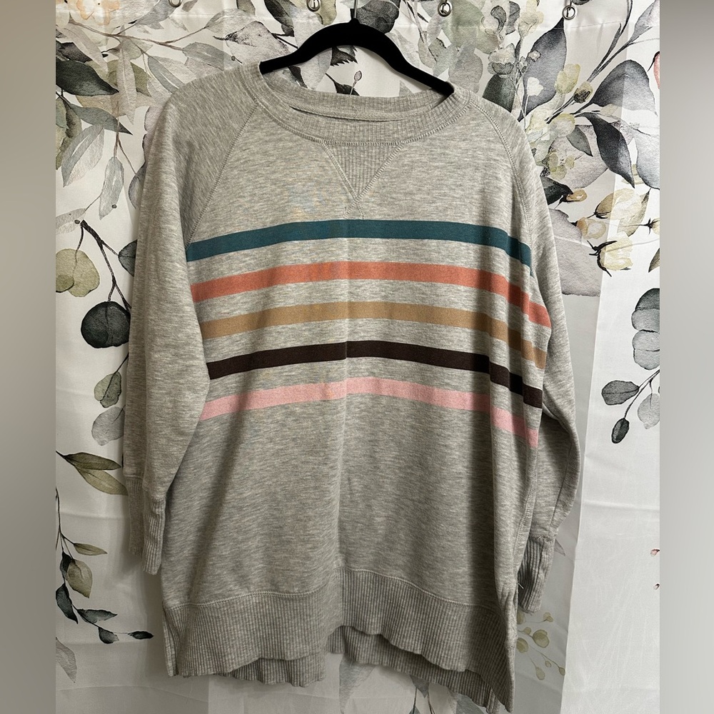 Maurices Light Oversized Sweatshirt